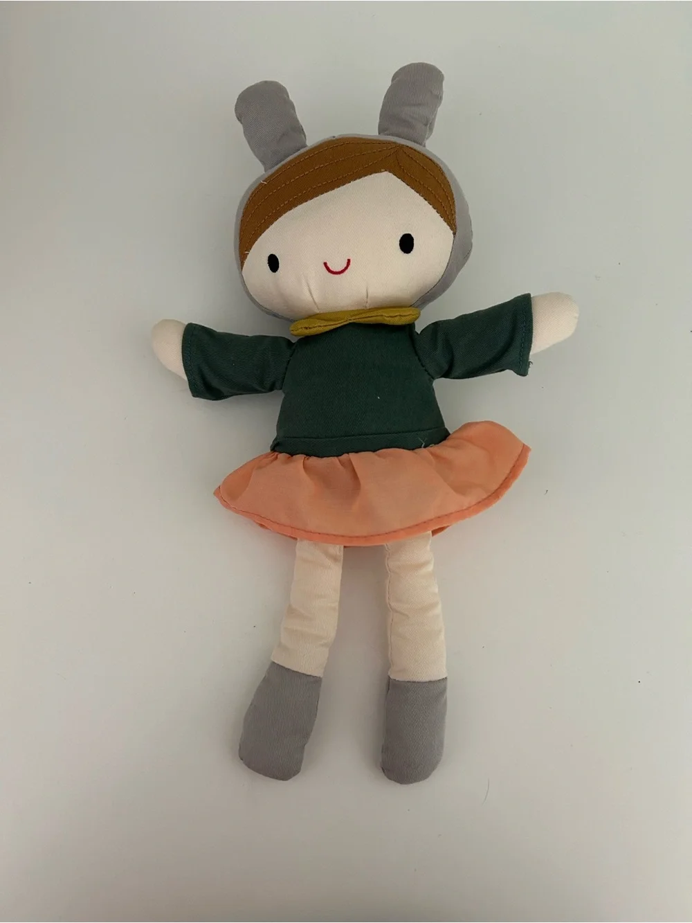Linzy Plush Doll with Bunny Ears